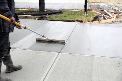 Driveway Slab Installation