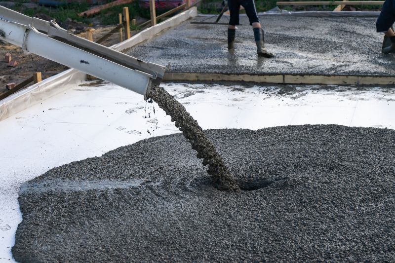 Poured Concrete Installation