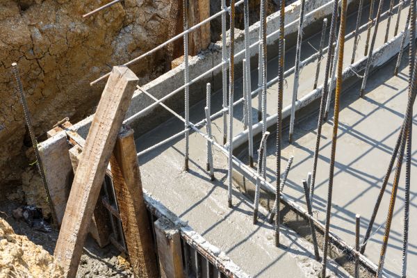Concrete Footing Pouring in Acworth