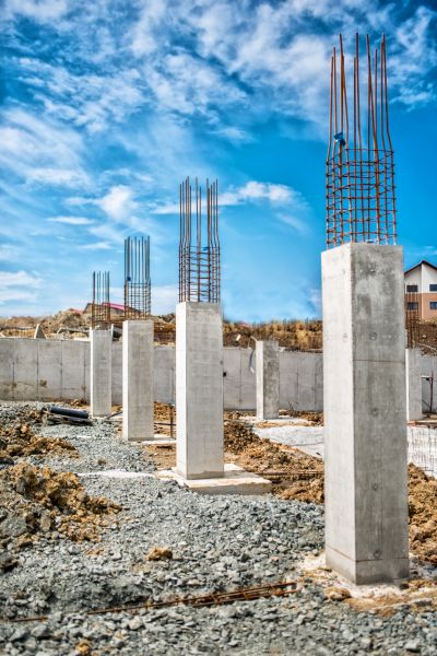 Concrete Footer Pouring in Acworth
