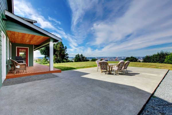 Backyard Concrete Paving in Acworth