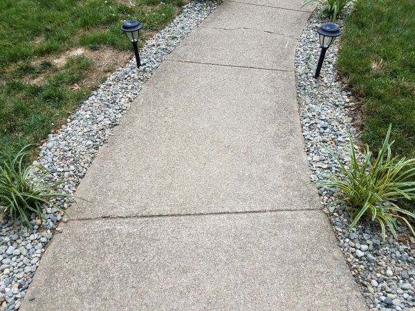 Cement Path Construction in Acworth