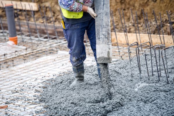 Cabin Foundation Pouring in Acworth