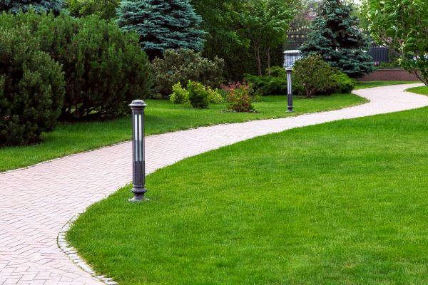 Backyard Sidewalk Installation in Acworth